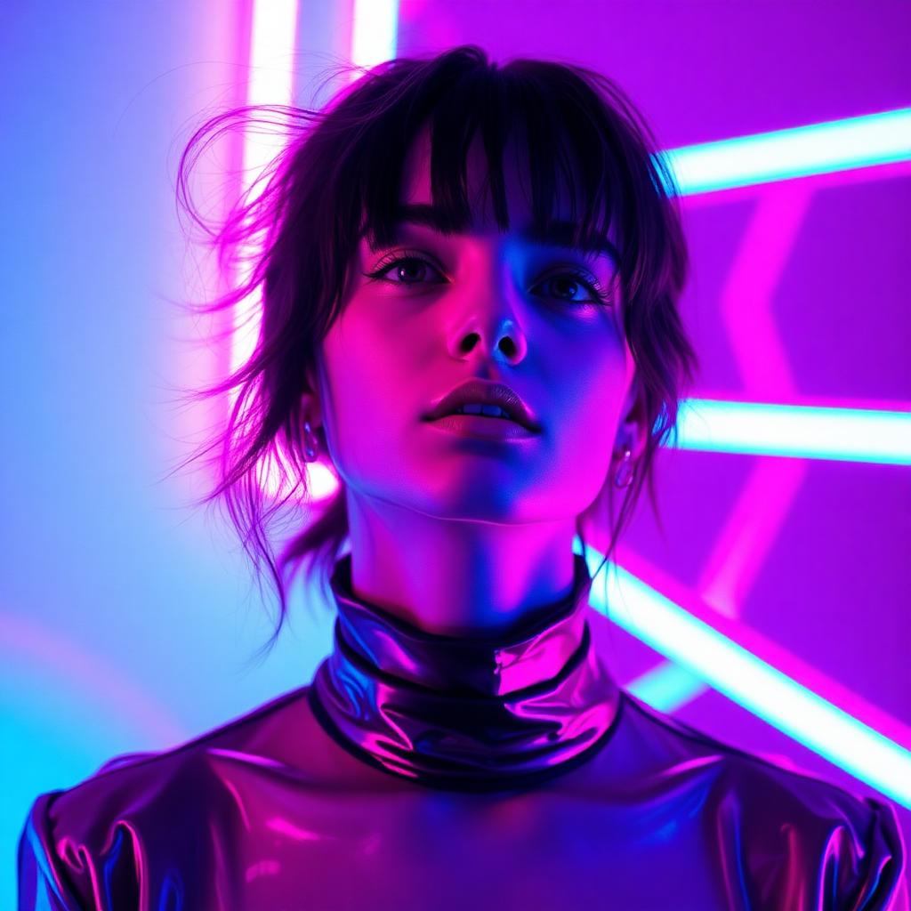 Neon Portrait